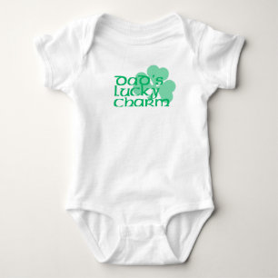 Papa's Lucky Charm Romper