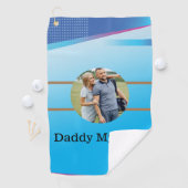 Papa's Lucky Towel: Beste pa Golf Towel Golfhanddoek (Insitu)