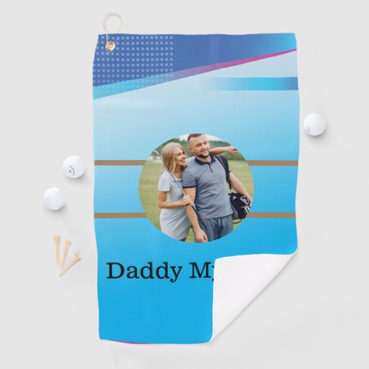 Papa's Lucky Towel: Beste pa Golf Towel Golfhanddoek (Insitu)