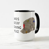 Papa's Lucky Vist Mok sport (Voorkant rechts)