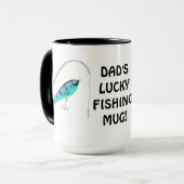 Papa's Lucky Vist Mok sport (Voorkant links)