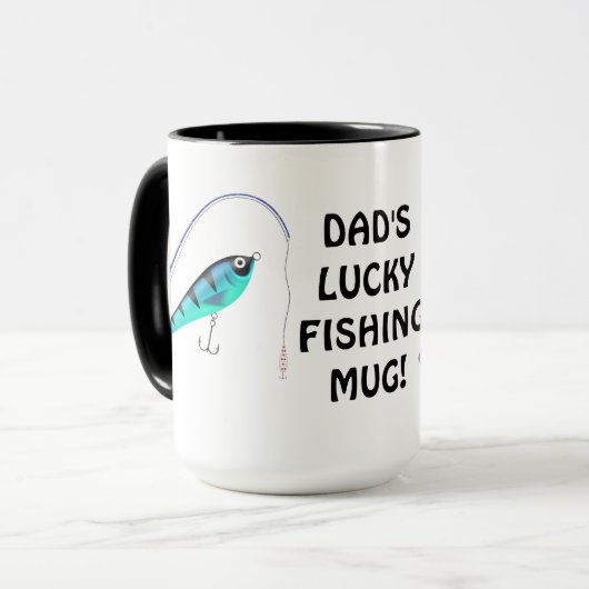 Papa's Lucky Vist Mok sport (Voorkant links)