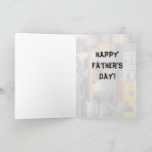 Papa's Man Cave - Vaderdag Kaart (Binnen)