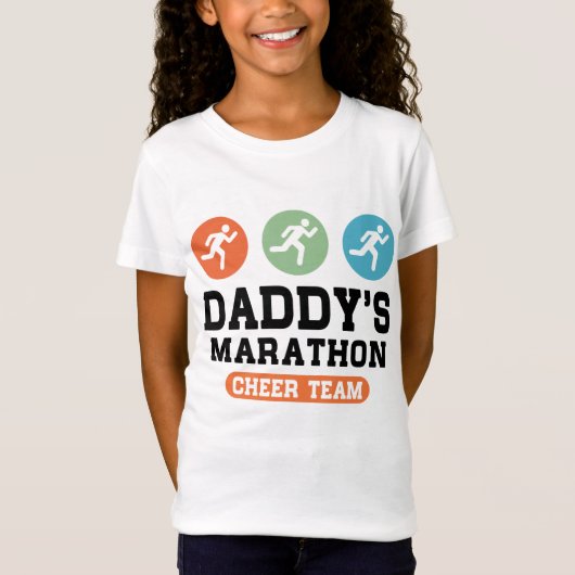 Papa's marathon-team t-shirt (Voorkant)