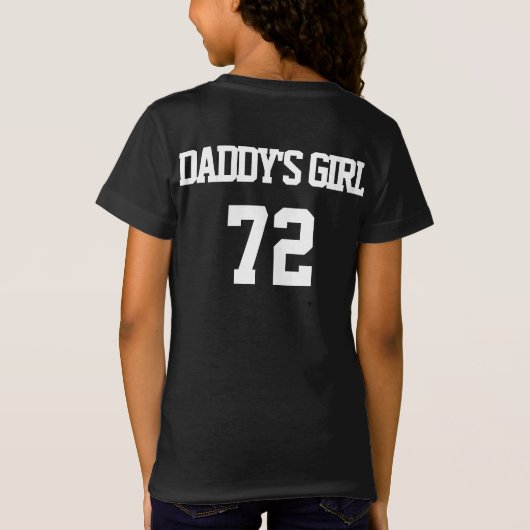 Papa's meisje 72 dochter DADDY & Me Girls Shirt (Achterkant)
