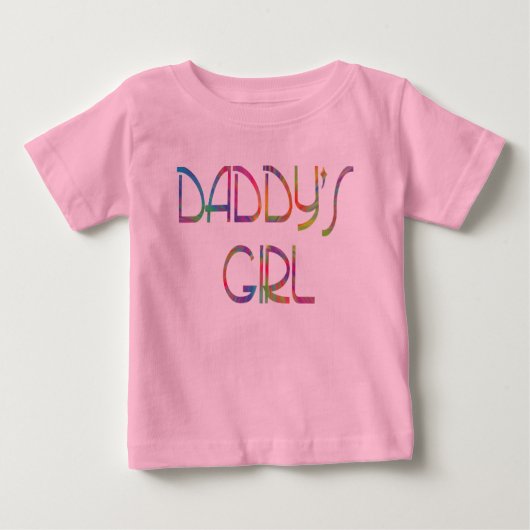 Papa's Meisje Baby Shirt (Voorkant)