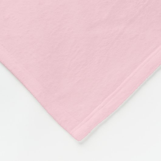 Papa's meisje Blush roze hart gepersonaliseerd Fleece Deken (Hoek)