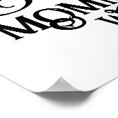 Papa's meisje en mammie's Wereld Nursery Poster (Hoek)