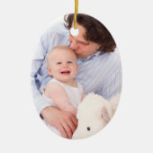 Papa's Meisje Kerst Ornament Keepsake (Voorkant)