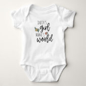 Papa's Meisje Mama's Wereld Romper (Voorkant)