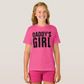 PAPA'S MEISJE, MEISJES T-shirts (Voorkant volledig)