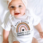 Papa's Meisje Moeder's Wereld|  Moeder Romper