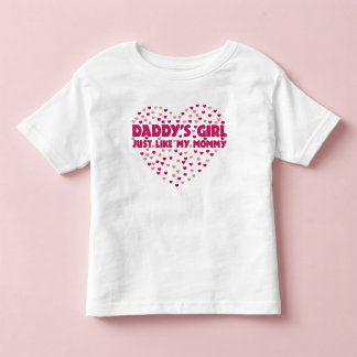 Papa's Meisje Net Als Mijn Moedertje Peuter T-shir Kinder Shirts