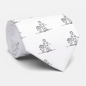 Papa's Meisje Stropdas (Opgerold)