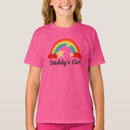 Papa's meisje t-shirt (Voorkant)