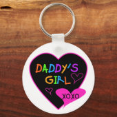 Papa's Meisje T Shirten, Mokken, Kussens, Briefpap Sleutelhanger (Voorkant)