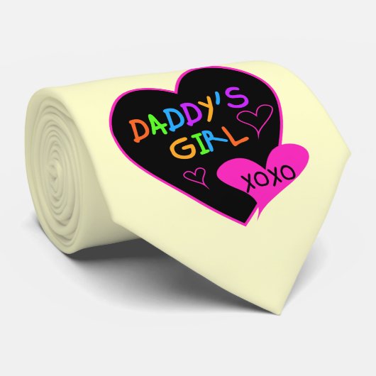 Papa's Meisje T Shirten, Mokken, Kussens, Briefpap Stropdas (Opgerold)