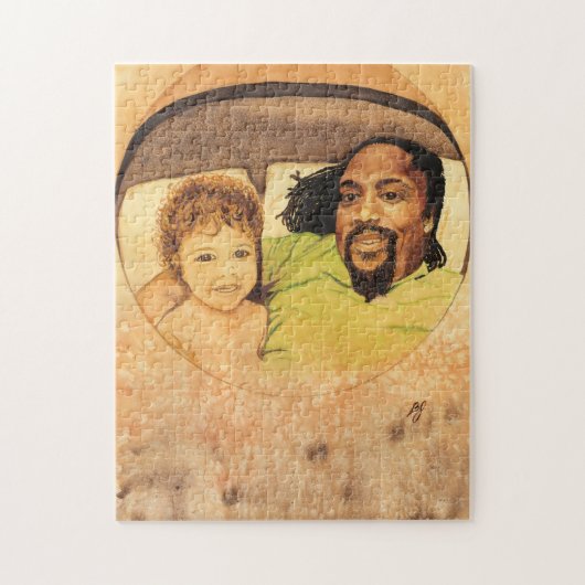 Papa's Meisjes Legpuzzel (Verticaal)