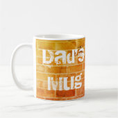 Papa's Mok, stenen ontwerp drink mok (Links)