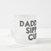 Papa's Mok voor de sippy Cup (Voorkant links)