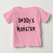 Papa's Monster Toddler Shirt (Voorkant)