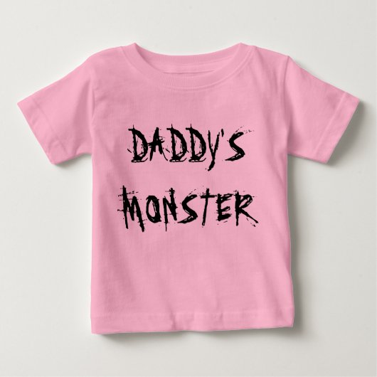 Papa's Monster Toddler Shirt (Voorkant)