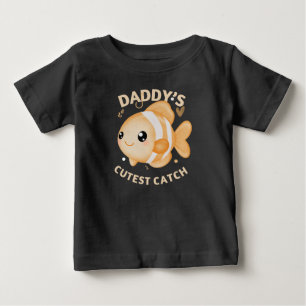 Papa's mooiste vangst Vissen Funny Baby