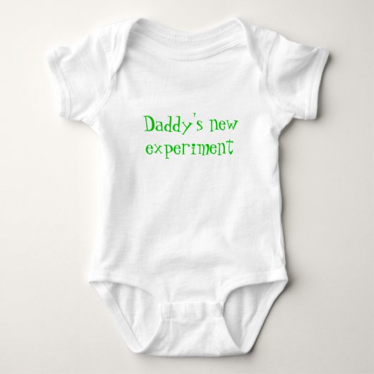 Papa's nieuwe experiment romper (Voorkant)