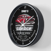 Papa's of een naam Garage Slogan Low Rider Auto (Hoek)