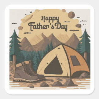 "Papa's Outdoor Adventures" Sticker Set