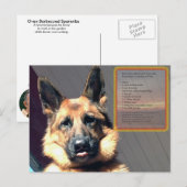 Papa's Oven Barbecue Spareribs Recipe Briefkaart (Voorkant / Achterkant)