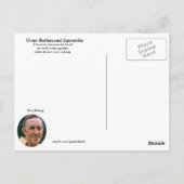 Papa's Oven Barbecue Spareribs Recipe Briefkaart (Achterkant)