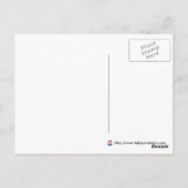 Papa's Piggyback rit Briefkaart (Achterkant)