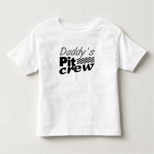 Papa's Pit Crew Kinder Shirts