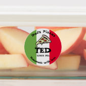 Papa's Pizzas Labels (Aangebracht)