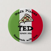 Papa's Pizzas Ronde Button 5,7 Cm (Voorkant)
