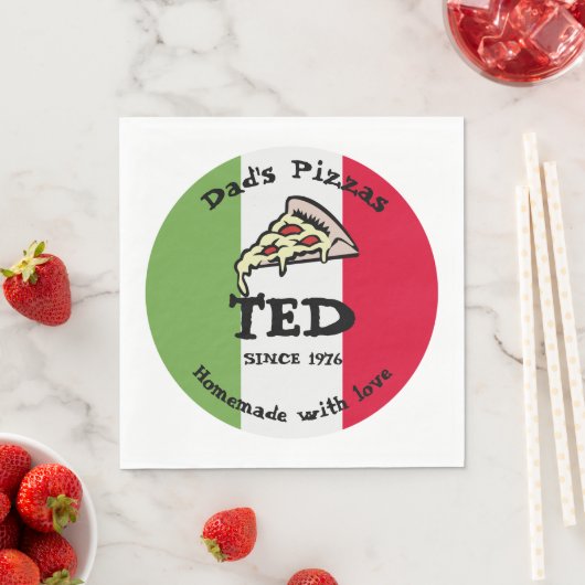 Papa's Pizzas Servet (Insitu)