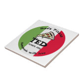 Papa's Pizzas Tegeltje (Zijkant)