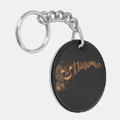 Papa's Posse van Halloween Jack o Lanterns Sleutelhanger (Voorkant Links)