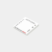 Papa's post-it notities post-it® notes (Schuin)