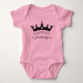 Papa's Prinses Baby Tutu Gay Vaders Romper (Voorkant)
