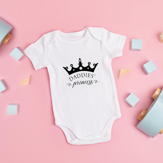 Papa's Prinses Baby Tutu Homovaders Romper