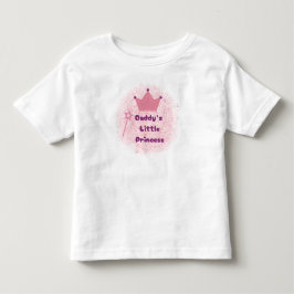 Papa's prinses peuter T-shirt