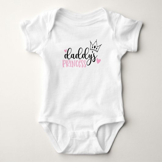 Papa's prinses romper (Voorkant)
