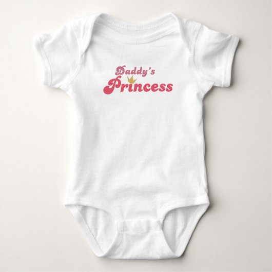 Papa's Prinses Romper (Voorkant)