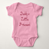 Papa's prinses romper (Voorkant)