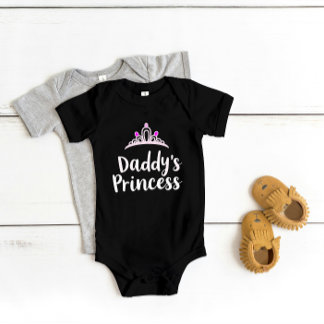 "Papa's Prinses" Schattig  Romper