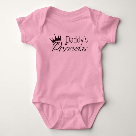 Papa's Prinses Sleepsuit Romper (Voorkant)