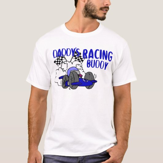 Papa's Racing Buddy T-shirt (Voorkant)