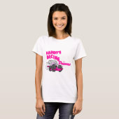 Papa's Racing Princess T-shirt (Voorkant volledig)